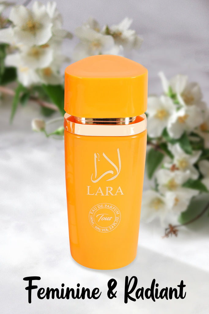 LARA TOUS SPRAY PERFUME EAU DE PARFUM FOR WOMEN - 100ML/3.4 FL.OZ