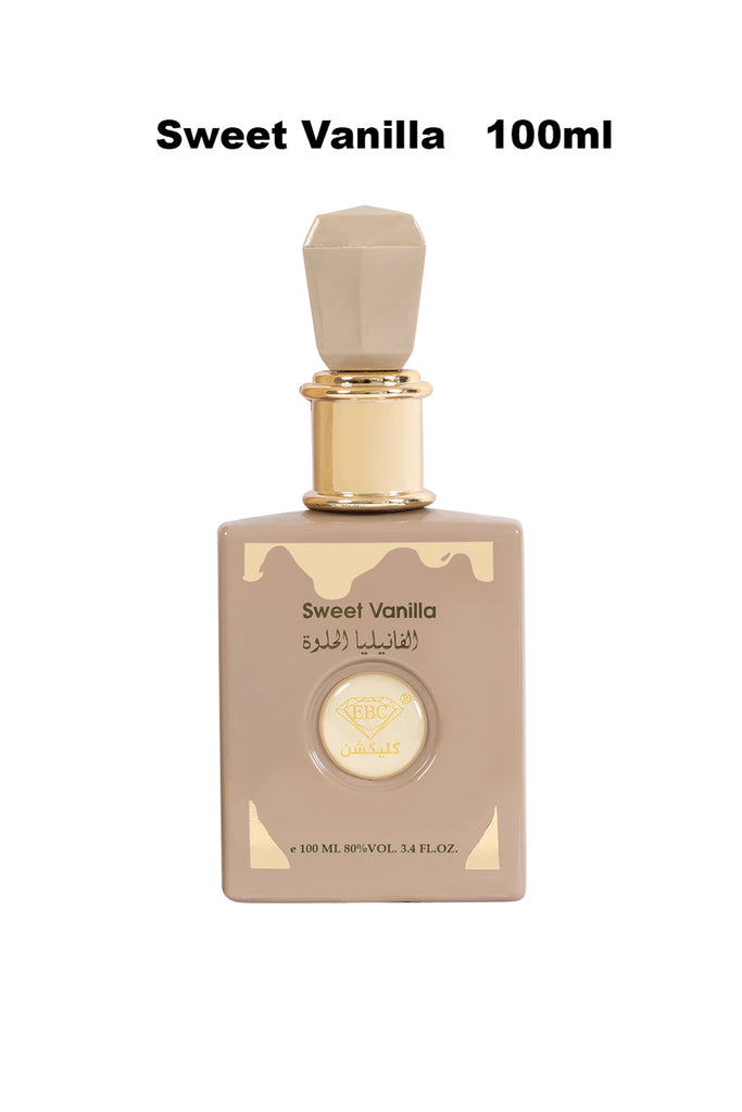 SWEET VANILLA SPRAY PERFUME EAU DE PARFUM FOR WOMEN - 100ML/3.4FL.OZ.