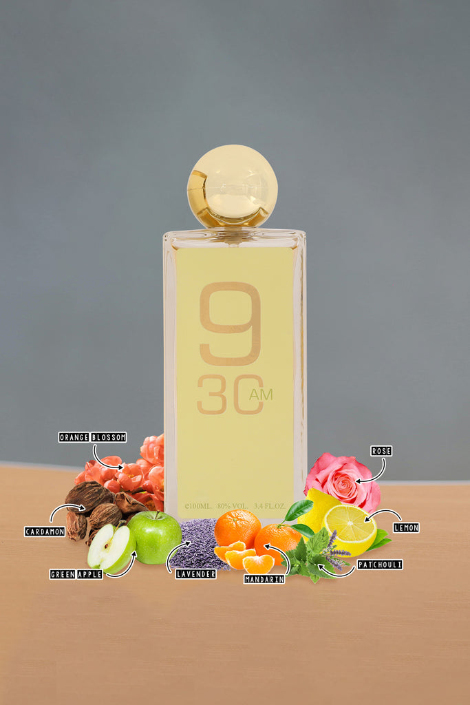 9:30 AM SPRAY PERFUME EAU DE PARFUM FOR MEN - 100ML/3.4 FL.OZ. - Riah Fashion