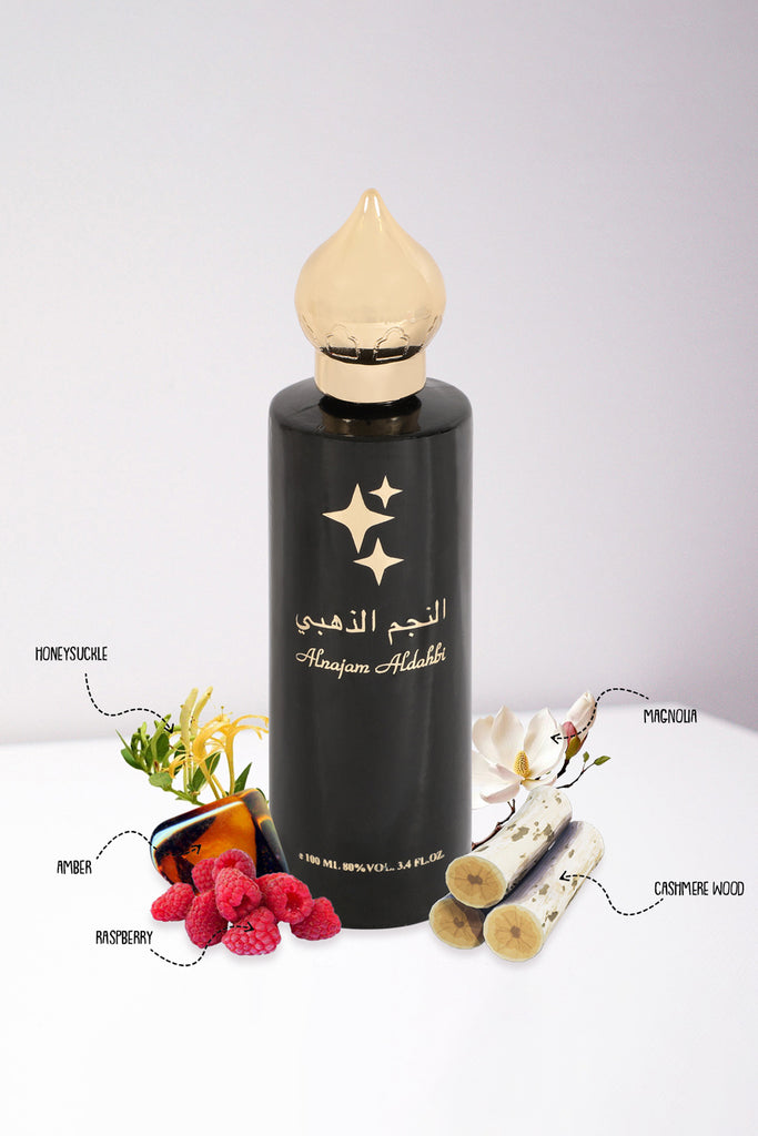 ALNAJAM ALDAHBI SPRAY PERFUME EAU DE PARFUM FOR MEN AND WOMEN - 100ML/3.4FL.OZ.