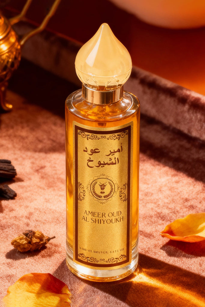 AMEER OUD AL SHIYOUKH SPRAY PERFUME EAU DE PARFUM FOR MEN AND WOMEN - 100ML/3.4FL.OZ.