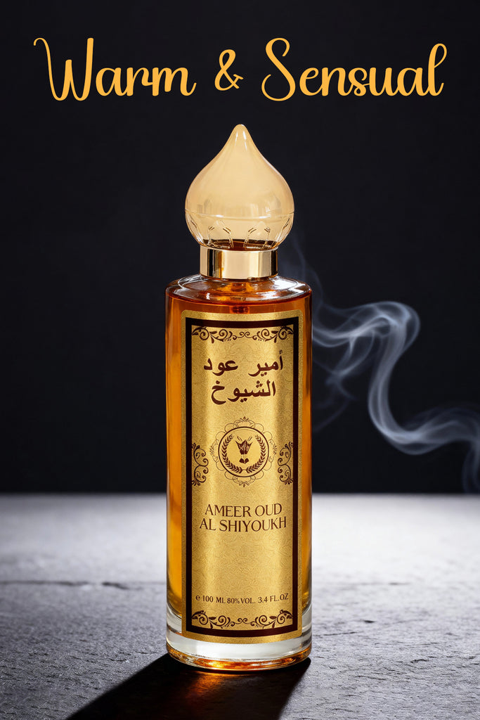 AMEER OUD AL SHIYOUKH SPRAY PERFUME EAU DE PARFUM FOR MEN AND WOMEN - 100ML/3.4FL.OZ.
