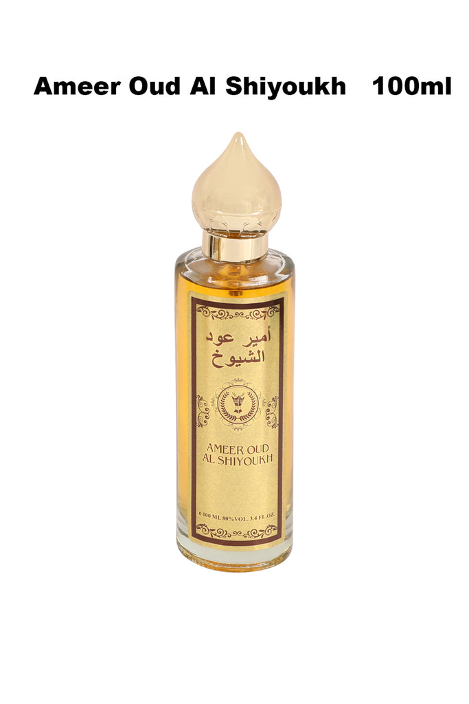 AMEER OUD AL SHIYOUKH SPRAY PERFUME EAU DE PARFUM FOR MEN AND WOMEN - 100ML/3.4FL.OZ.