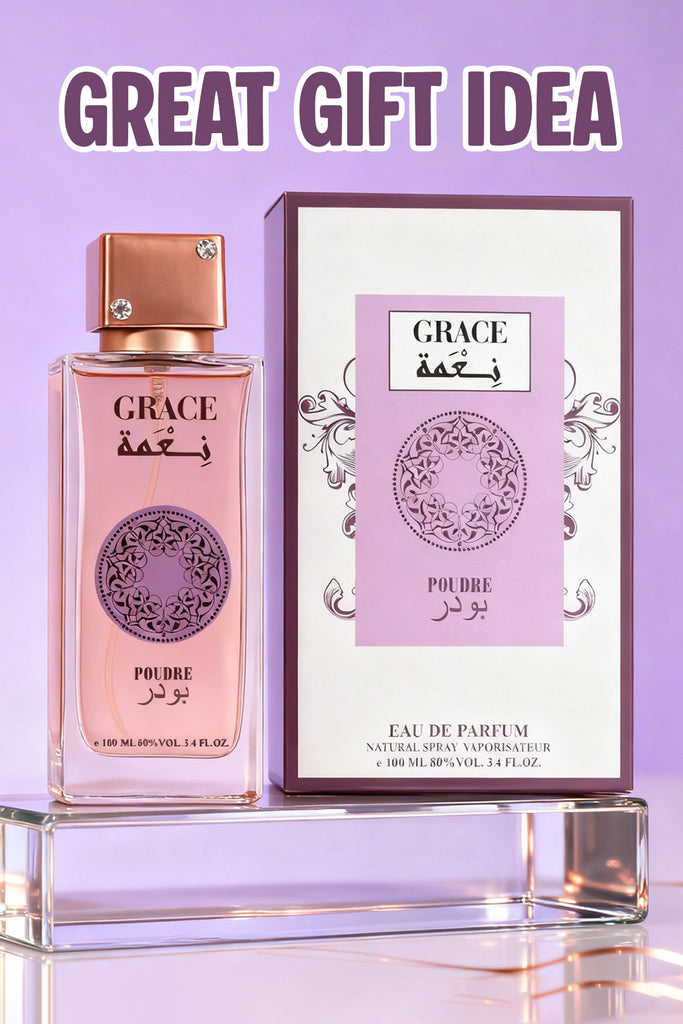 GRACE POUDRE SPRAY PERFUME EAU DE PARFUM FOR WOMEN - 100ML/3.4FL.OZ.