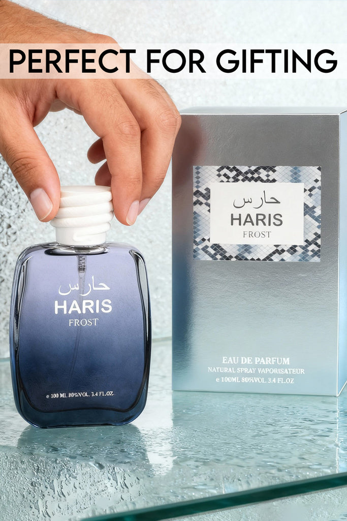 HARIS FROST SPRAY PERFUME EAU DE PARFUM FOR MEN - 100ML/3.4FL.OZ.
