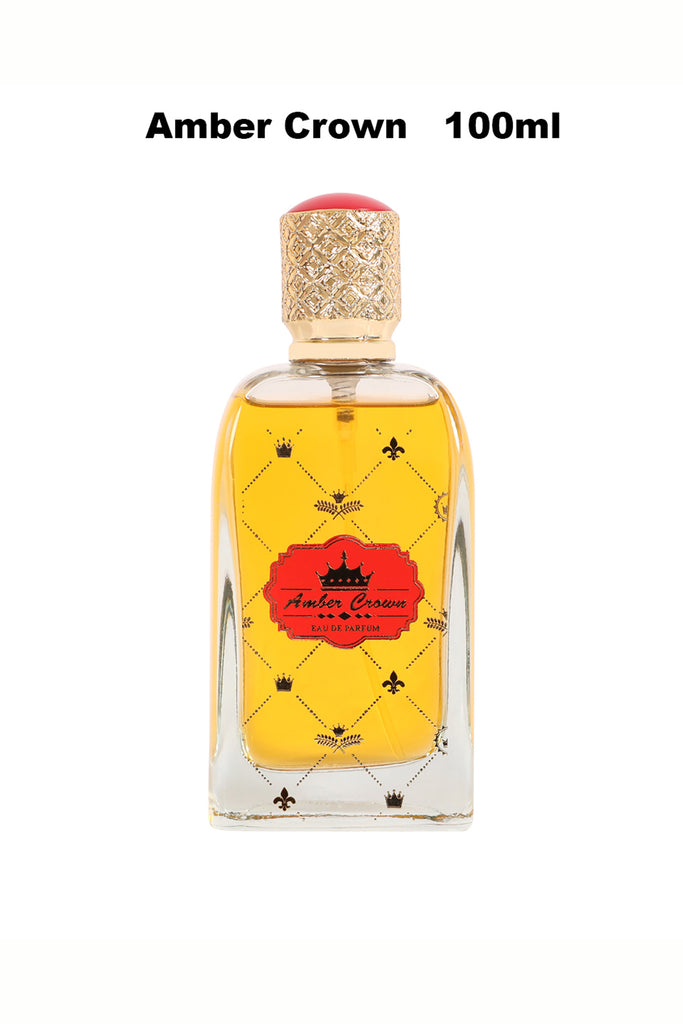 AMBER CROWN SPRAY PERFUME EAU DE PARFUM FOR MEN AND WOMEN - 100ML/3.4FL.OZ.