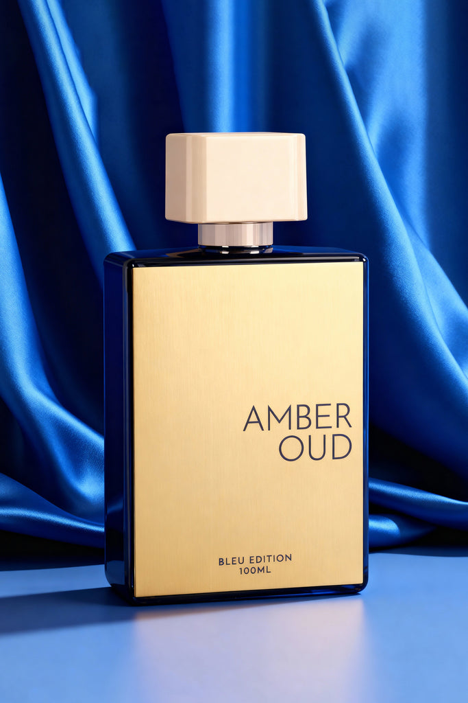 AMBER OUD BLUE EDITION SPRAY PERFUME EAU DE PARFUM FOR MEN AND WOMEN - 100ML/3.4FL.OZ.
