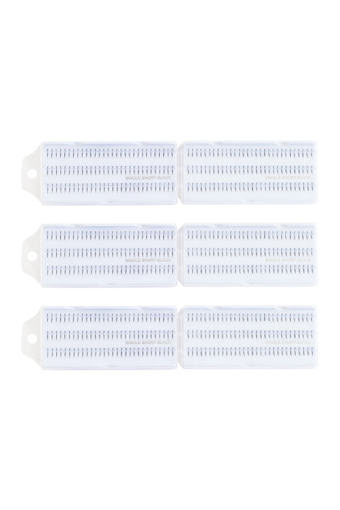 SINGLE SHORT BLACK EYELASHES