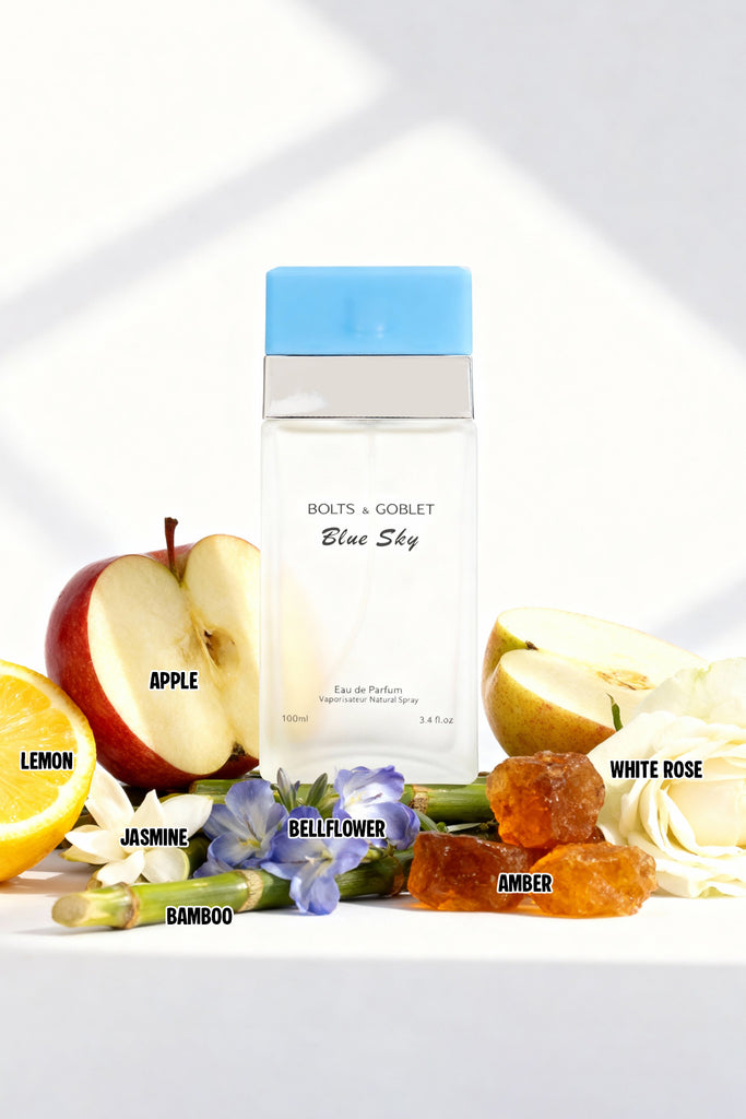 BOLTS & GOBLET BLUE SKY SPRAY PERFUME EAU DE PARFUM FOR WOMEN - 100ML/3.4FL.OZ. - Riah Fashion