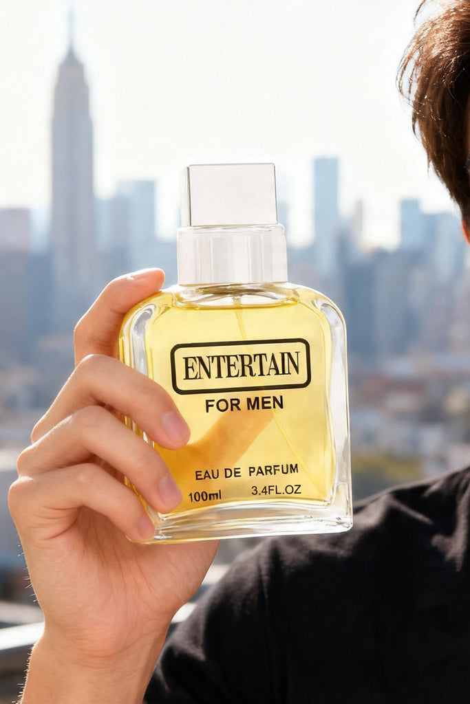 ENTERTAIN SPRAY PERFUME EAU DE PARFUM FOR MEN - 100ML/3.4FL.OZ.