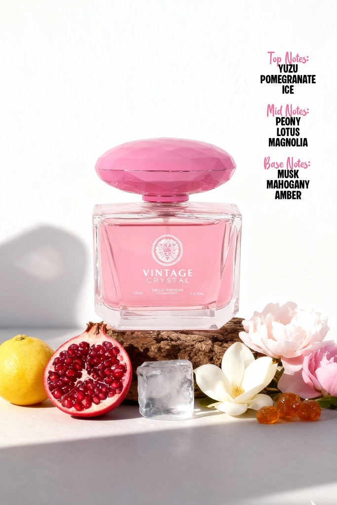 NEW CRYSTAL SPRAY PERFUME EAU DE PARFUM FOR WOMEN - 100ML/3.4 FL.OZ. - Riah Fashion