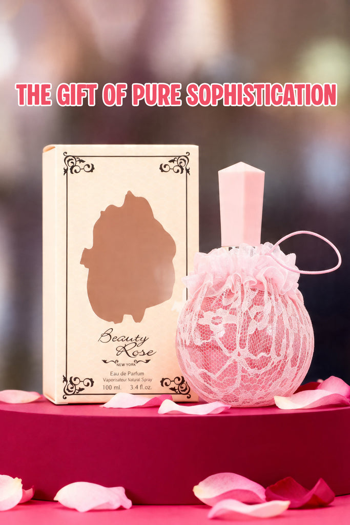 BEAUTY ROSE NEW YORK SPRAY PERFUME EAU DE PARFUM FOR WOMEN - 100ML/3.4FL.OZ.