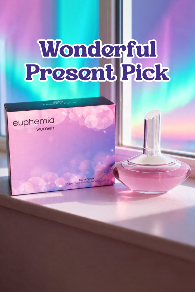 EUPHEMIA SPRAY PERFUME EAU DE PARFUM FOR WOMEN - 100ML/3.4FL.OZ.
