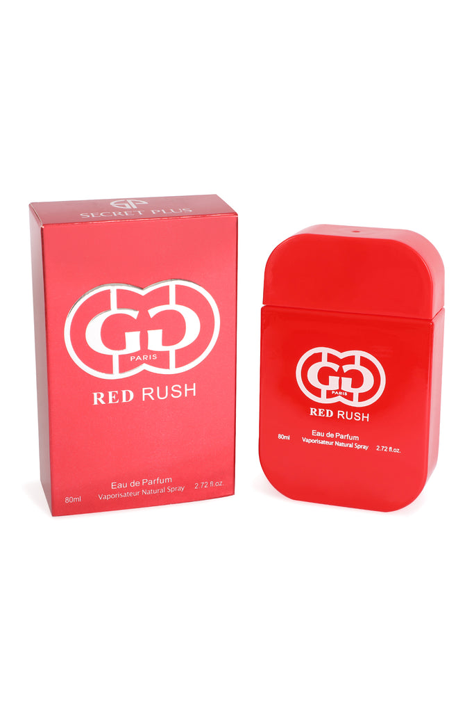 PARIS RED RUSH SPRAY PERFUME EAU DE PARFUM FOR WOMEN - 80ML/2.72 FL.OZ.