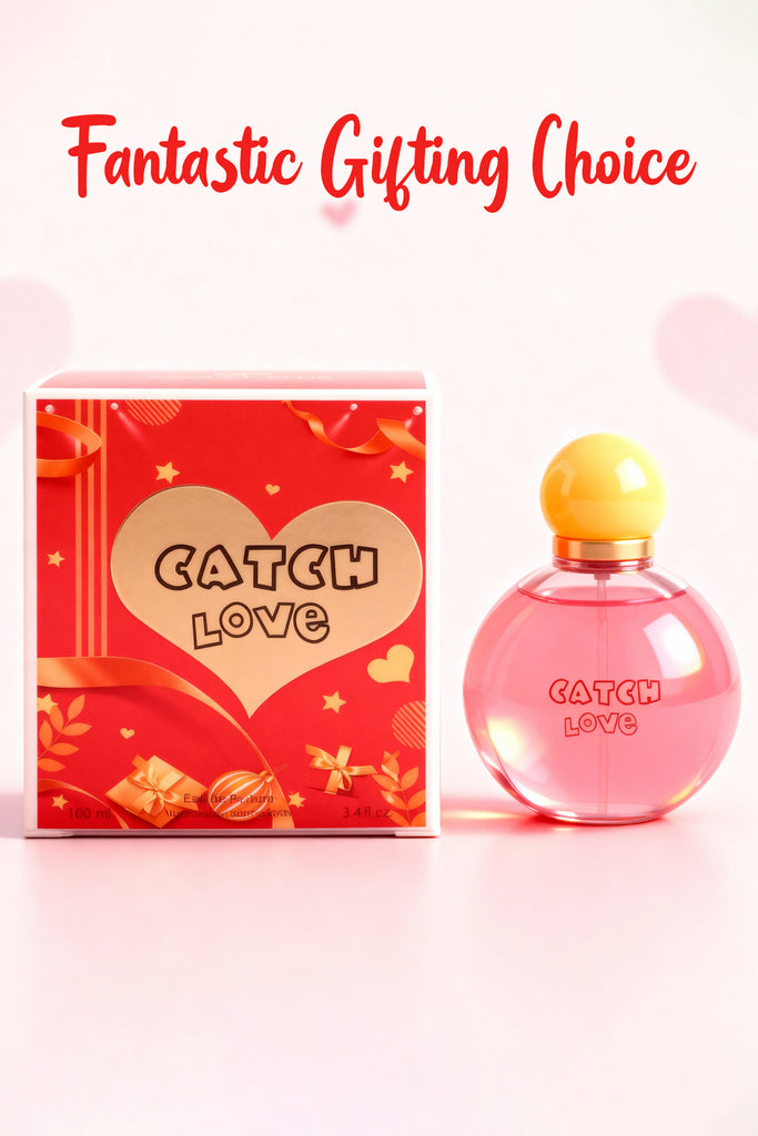 CATCH LOVE SPRAY PERFUME EAU DE PARFUM FOR WOMEN - 100ML/3.4FL.OZ. - Riah Fashion