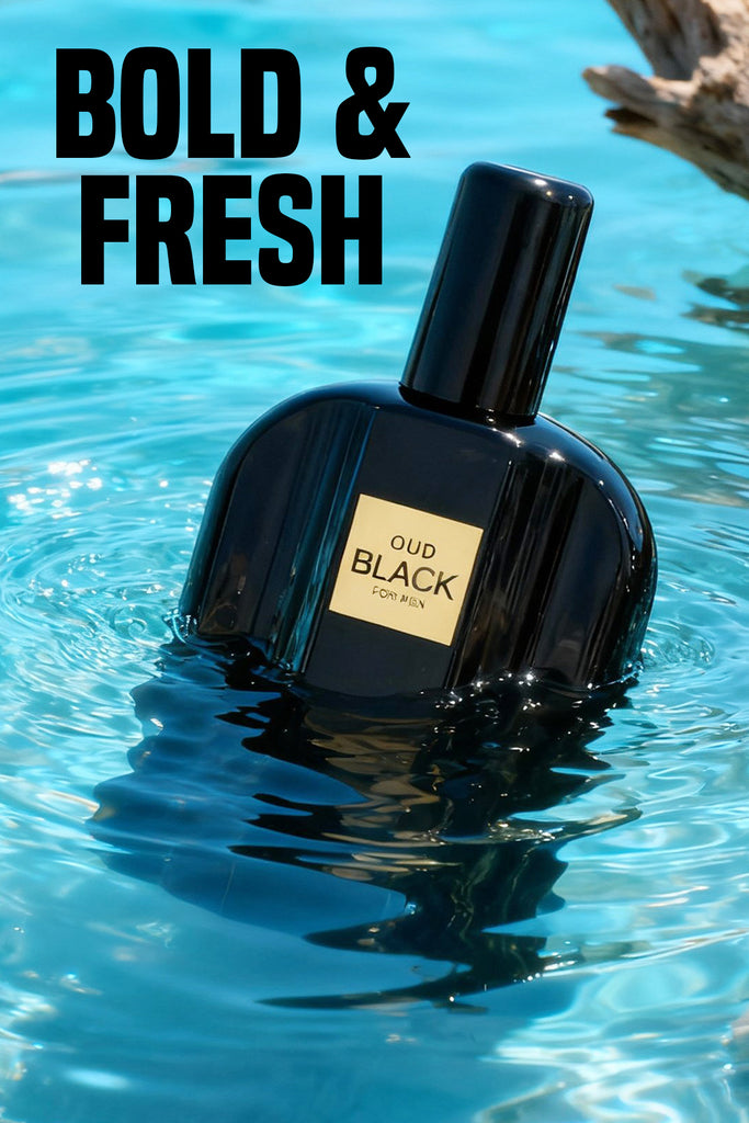 OUD BLACK SPRAY PERFUME EAU DE PARFUM FOR MEN - 100ML/3.4FL.OZ.
