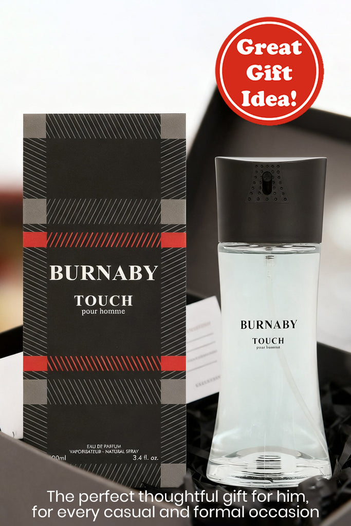 BURNABY TOUCH SPRAY PERFUME EAU DE PARFUM FOR MEN - 100ML/3.4FL.OZ.