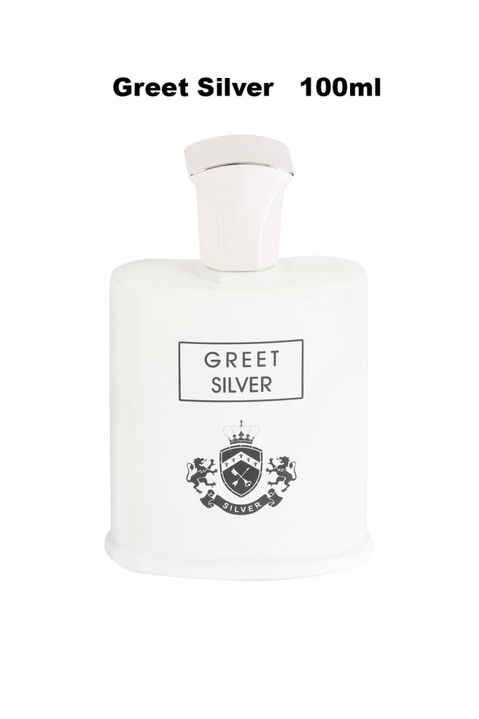 GREET SILVER SPRAY PERFUME EAU DE PARFUM FOR MEN - 100ML/3.4FL.OZ