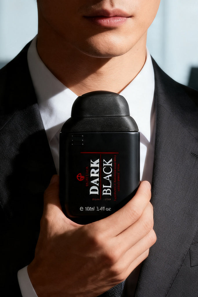 DARK BLACK SPRAY PERFUME EAU DE PARFUM FOR MEN - 100ML/3.4FL.OZ.