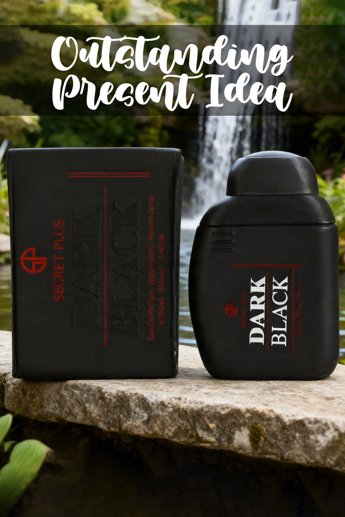 DARK BLACK SPRAY PERFUME EAU DE PARFUM FOR MEN - 100ML/3.4FL.OZ.