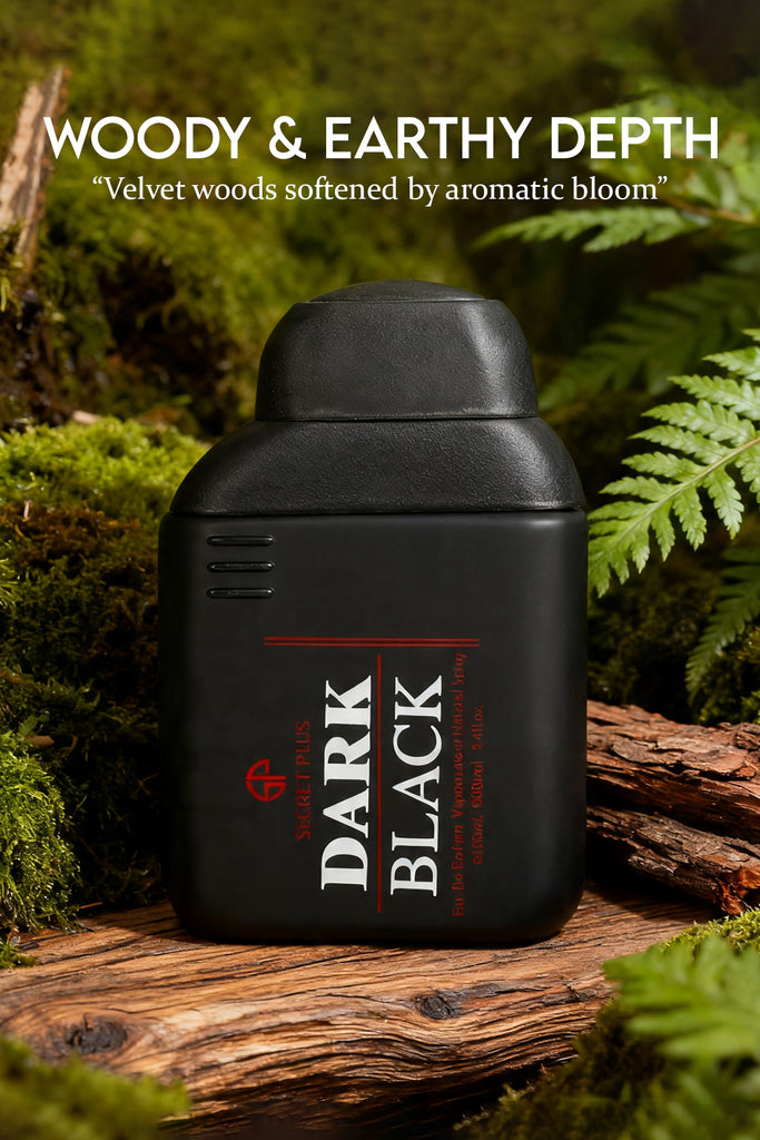 DARK BLACK SPRAY PERFUME EAU DE PARFUM FOR MEN - 100ML/3.4FL.OZ.