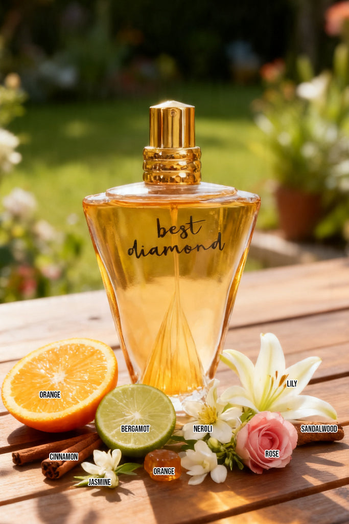 BEST DIAMOND SPRAY PERFUME FOR WOMEN 100ML/3.4 FL.OZ/