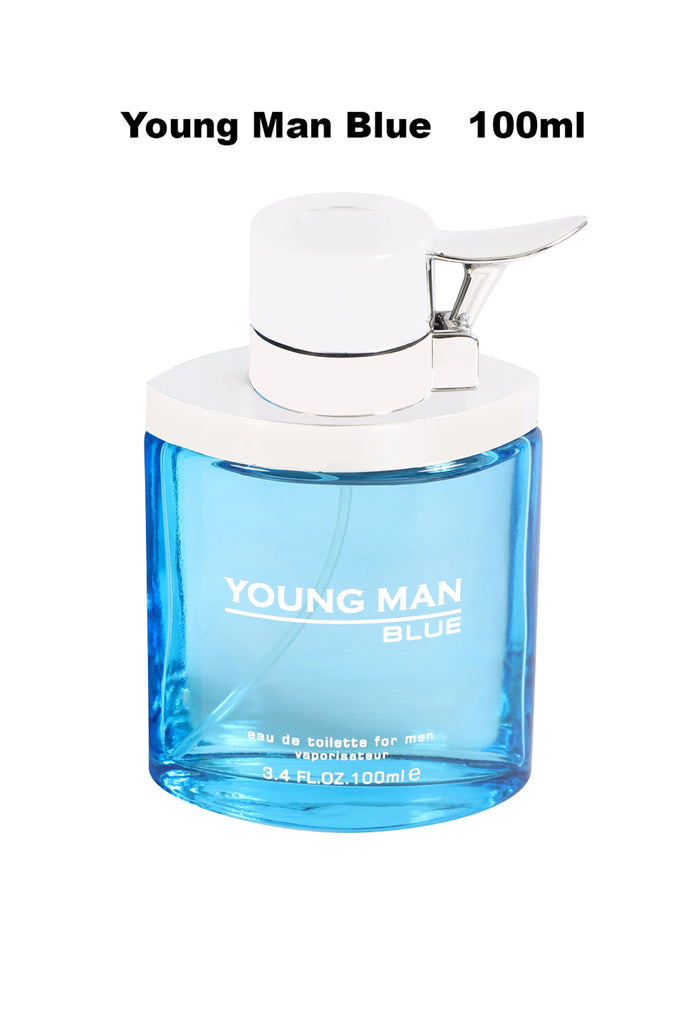 YOUNG MAN BLUE SPRAY PERFUME EAU DE PARFUM FOR MEN - 100ML/3.4FL.OZ.