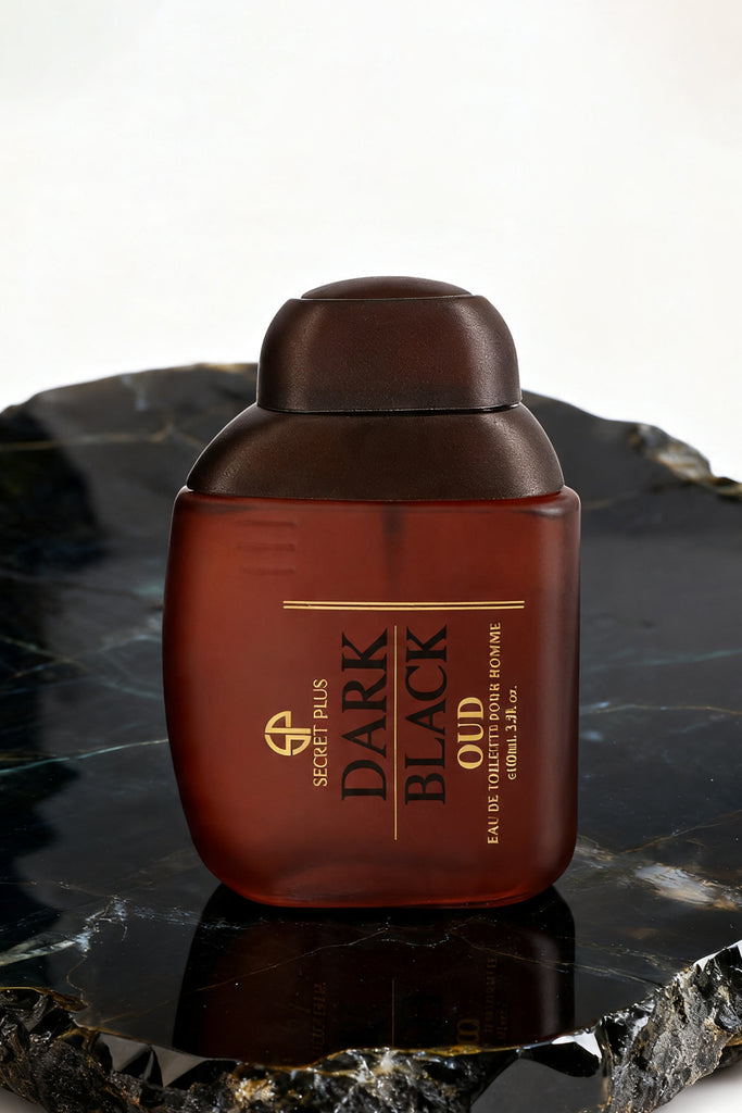 DARK BLACK OUD ESPECIAL EDITION SPRAY PERFUME EAU DE TOILETTE FOR MEN - 100ML/3.3 FL.OZ.