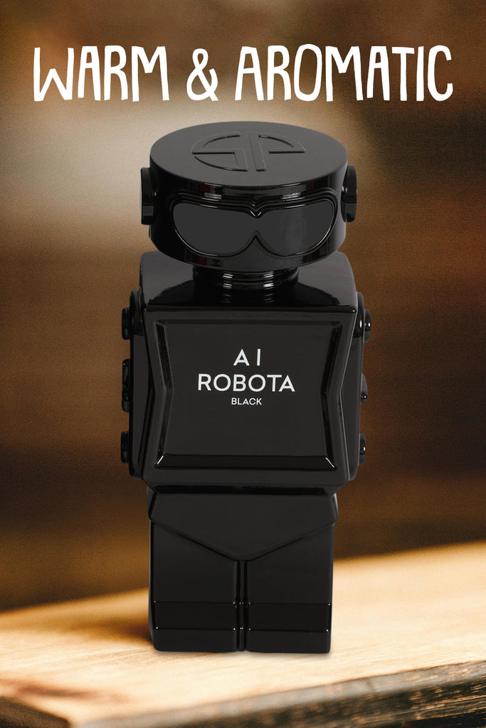 AI ROBOTA BLACK SPRAY PERFUME EAU DE PARFUM FOR MEN - 100ML/3.4FL.OZ. - Riah Fashion