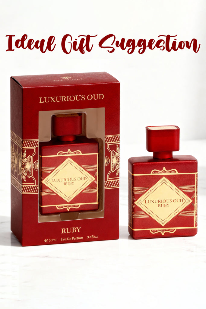 LUXURIOUS OUD RUBY SPRAY PERFUME EAU DE PARFUM FOR WOMEN - 100ML/3.4FL.OZ.