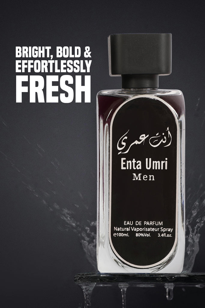 ENTA UMRI SPRAY PERFUME EAU DE PARFUM FOR MEN - 100ML/3.4FL.OZ.