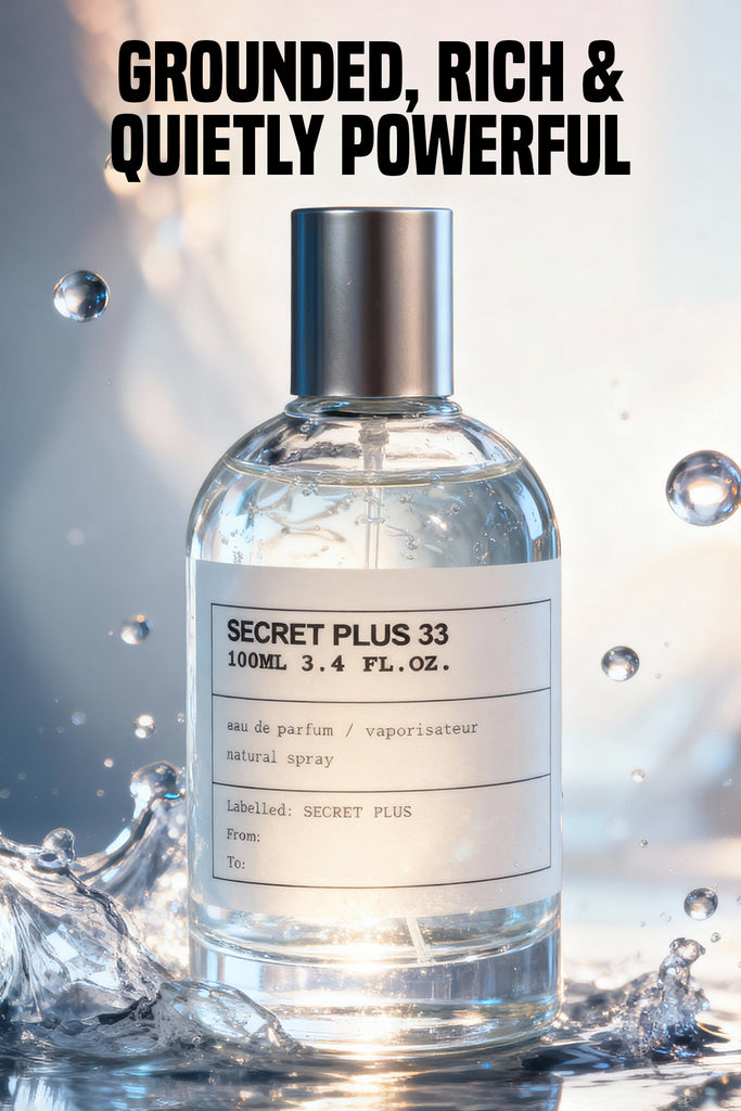 SECRET PLUS 33 SPRAY PERFUME EAU DE PARFUM FOR WOMEN - 100ML/3.4FL.OZ.