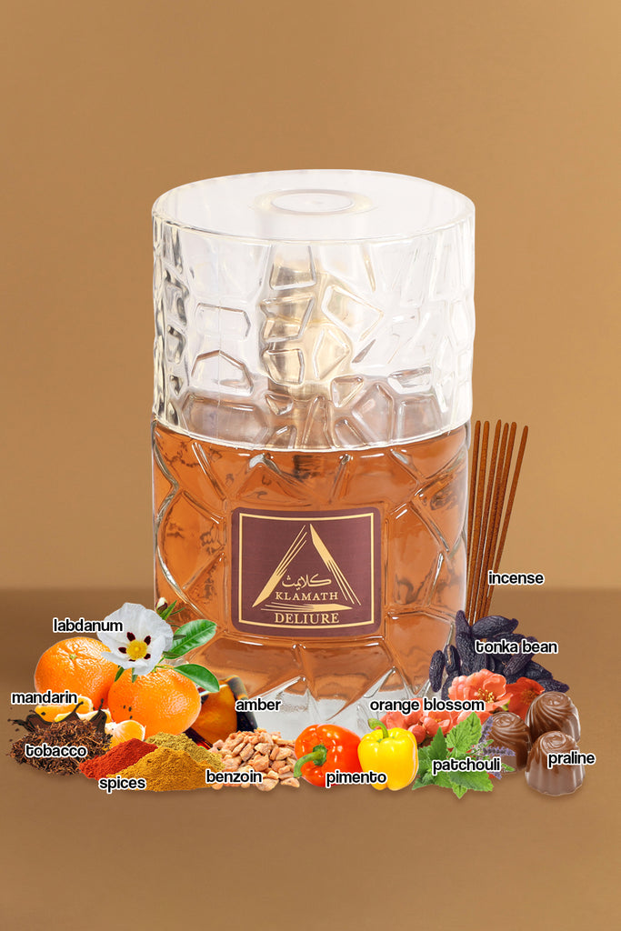 KLAMATH DELIURE SPRAY PERFUME EAU DE PARFUM FOR MEN - 90ML/3.04FL.OZ. - Riah Fashion