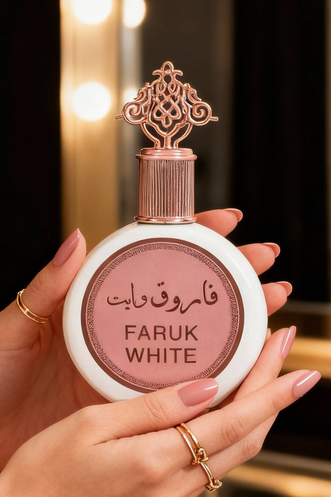 FARUK WHITE SPRAY PERFUME EAU DE PARFUM FOR WOMEN - 100ML/3.4FL.OZ.