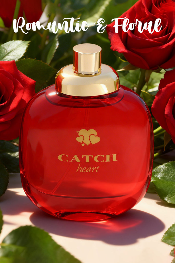 CATCH HEART SPRAY PERFUME EAU DE PARFUM FOR WOMEN - 100ML/3.4FL.OZ.