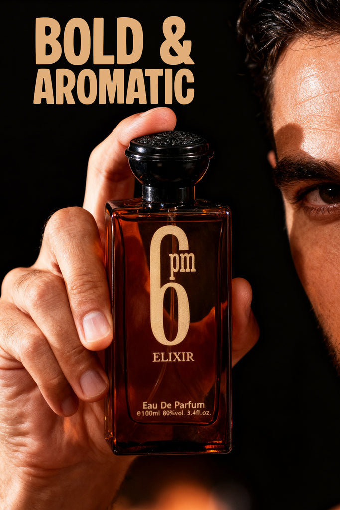 6 PM ELIXIR SPRAY PERFUME EAU DE PARFUM FOR MEN AND WOMEN - 100ML/3.4FL.OZ.