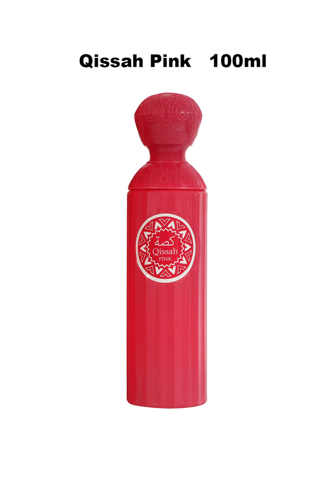 QISSAH PINK SPRAY PERFUME EAU DE PARFUM FOR WOMEN - 100ML/3.4FL.OZ.