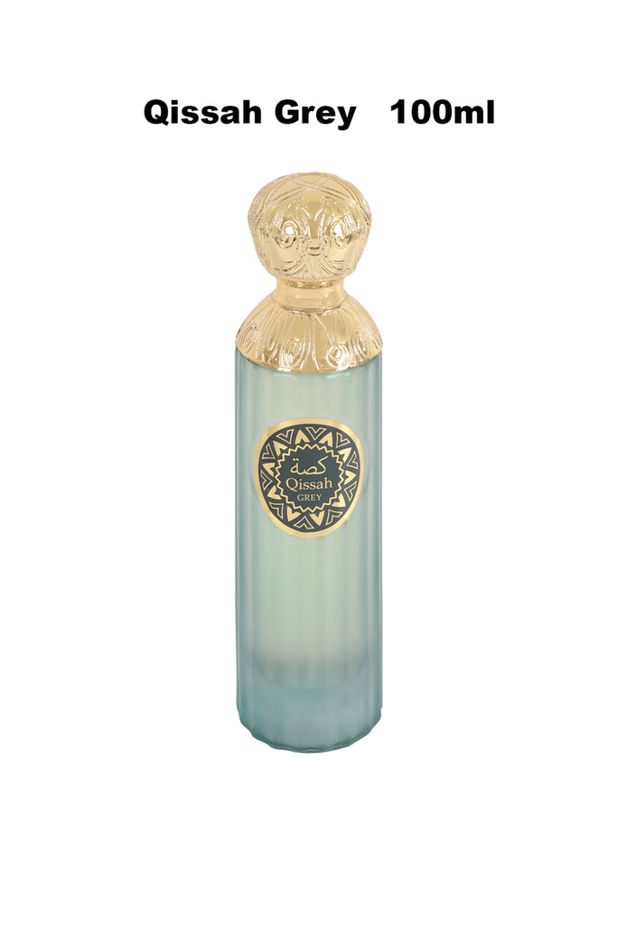 QISSAH GREY SPRAY PERFUME EAU DE PARFUM FOR MEN AND WOMEN - 100ML/3.4FL.OZ.