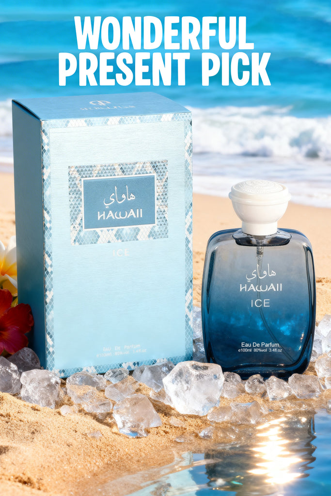 HAWAII ICE SPRAY PERFUME EAU DE PARFUM FOR MEN - 100ML/3.4FL.OZ.