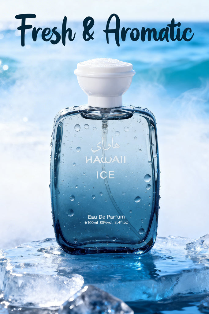 HAWAII ICE SPRAY PERFUME EAU DE PARFUM FOR MEN - 100ML/3.4FL.OZ.