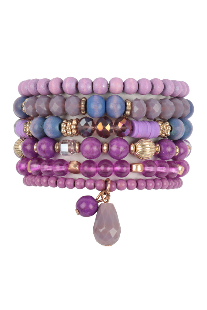 Bohemian Mix Bead Multi Layer Versatile Statement Bracelets