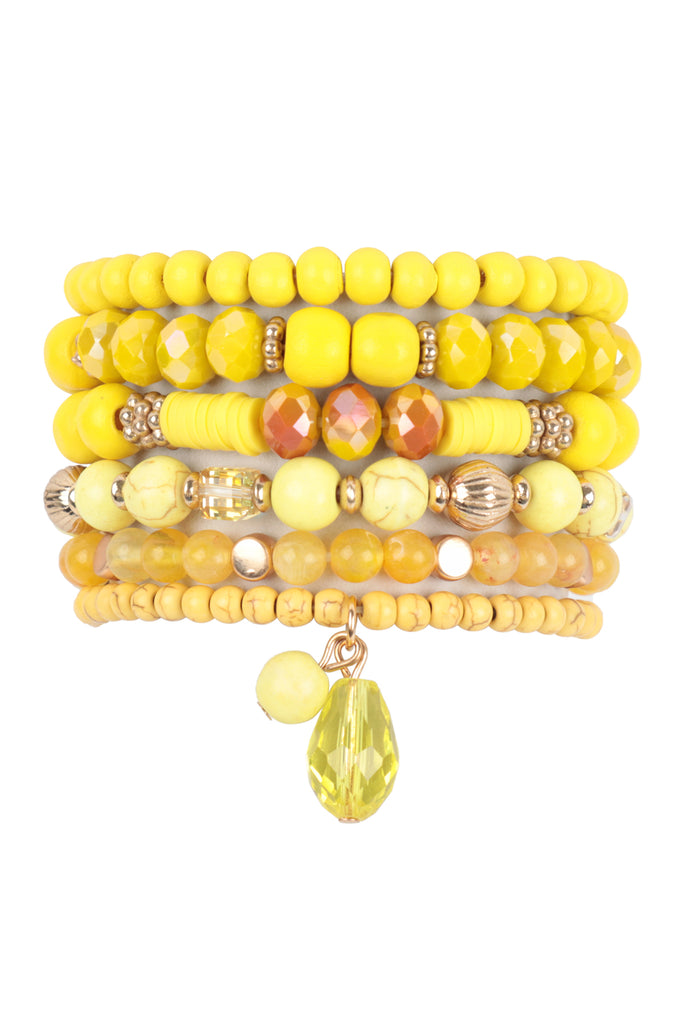 Bohemian Mix Bead Multi Layer Versatile Statement Bracelets