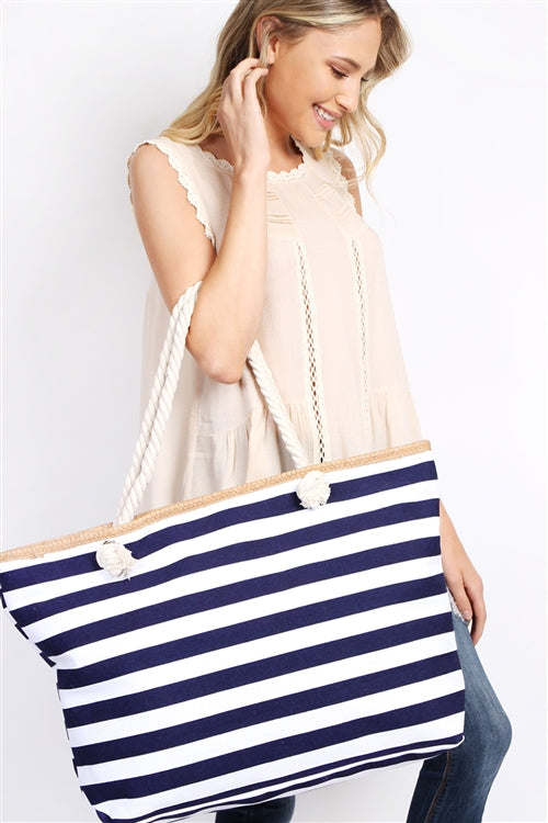 JUMBO STRIPE BAG