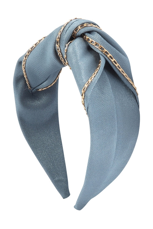 CHAIN FABRIC FASHION HEAD BAND
