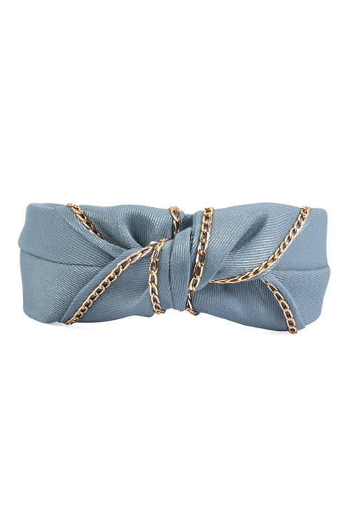 CHAIN FABRIC FASHION HEAD BAND