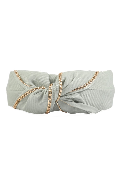 CHAIN FABRIC FASHION HEAD BAND