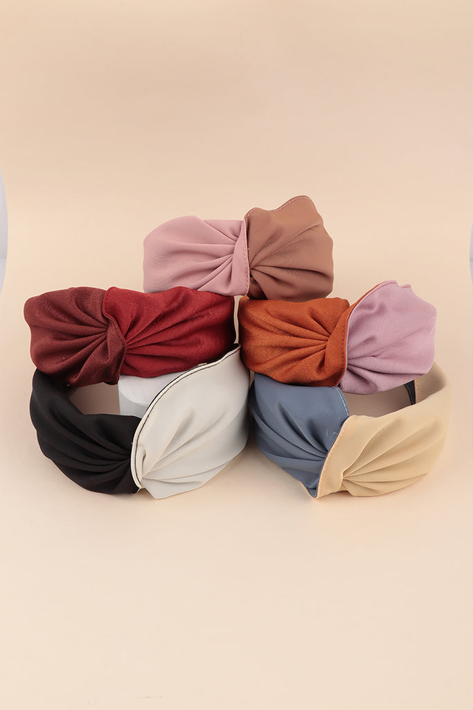 Two Tone Knot Headband