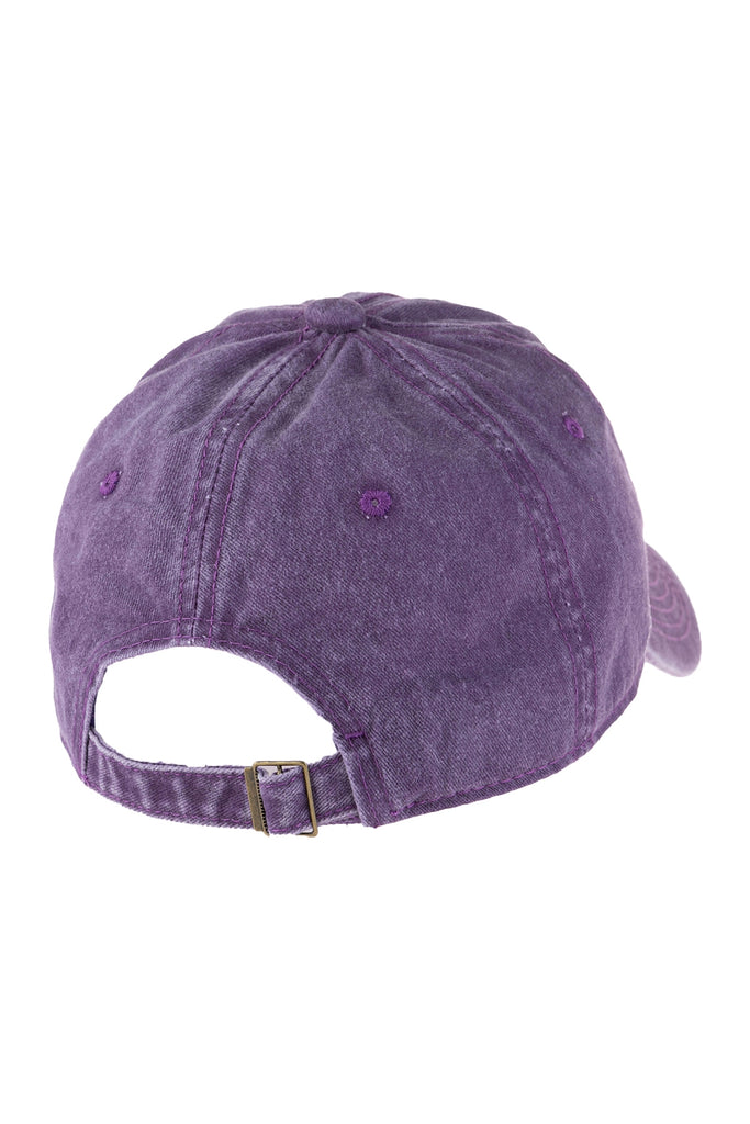 HDT3232 - ACID WASHED BASEBALL CAP