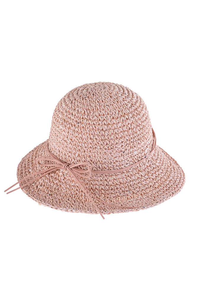 WEAVED LADY BUCKET HAT