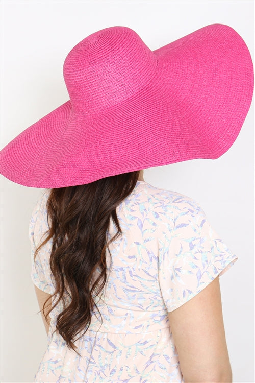 WOMEN'S FLOPPY FASHION WIDE BRIM HAT